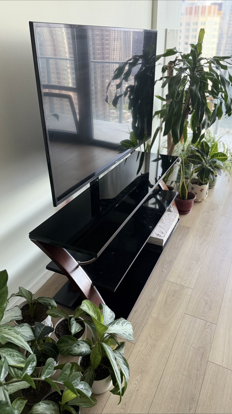 TV Stand with Shelves – Sturdy and Stylish