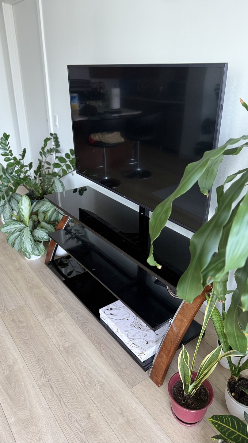 TV Stand with Shelves – Sturdy and Stylish - photo 2