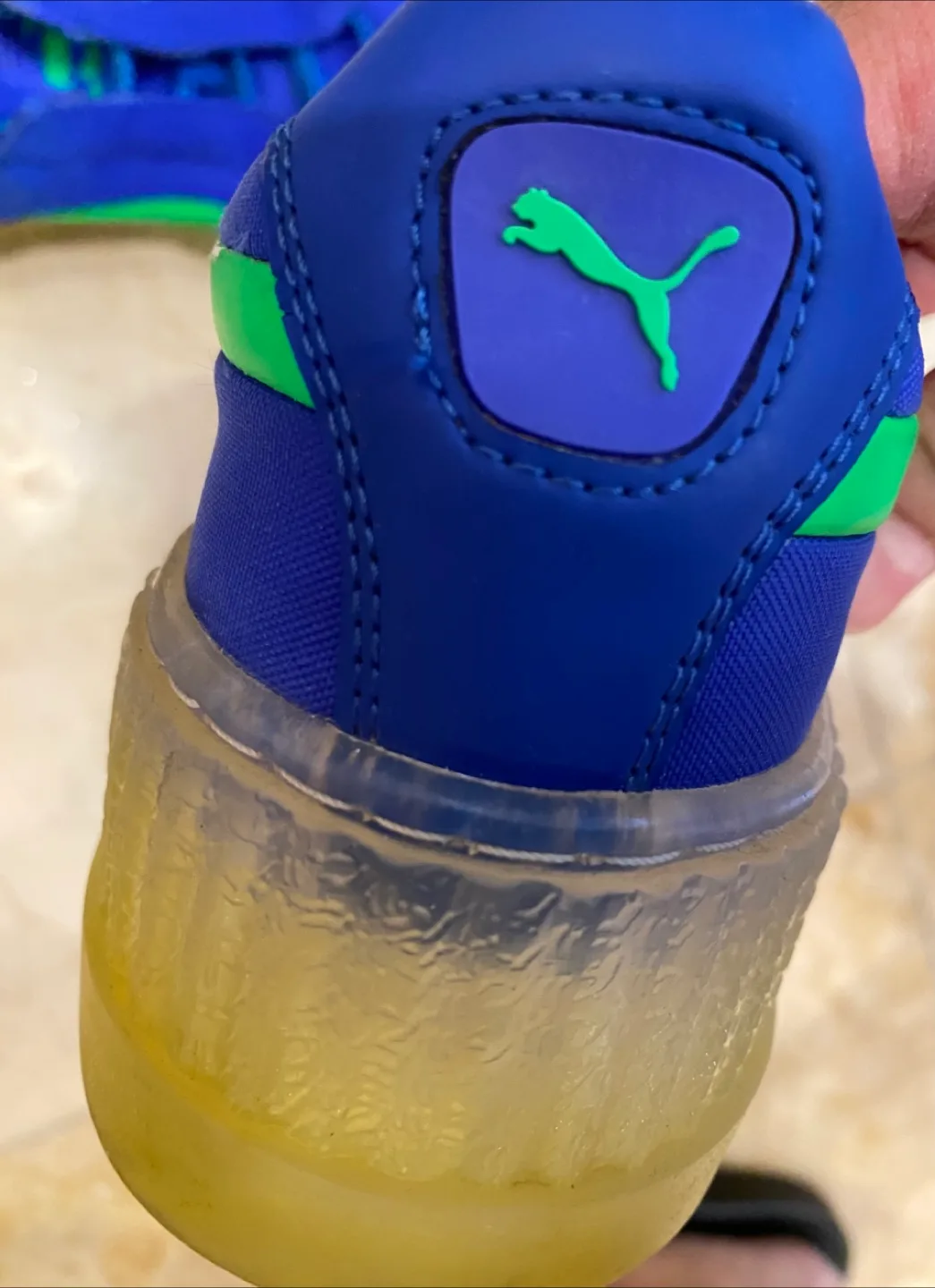 Puma Rihanna Cleated Creeper Suede Shoes - US 6.5 image indicator(3)