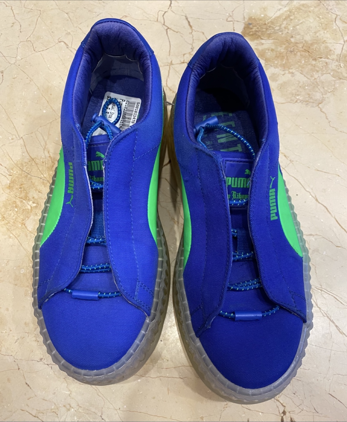 Puma Rihanna Cleated Creeper Suede Shoes - US 6.5