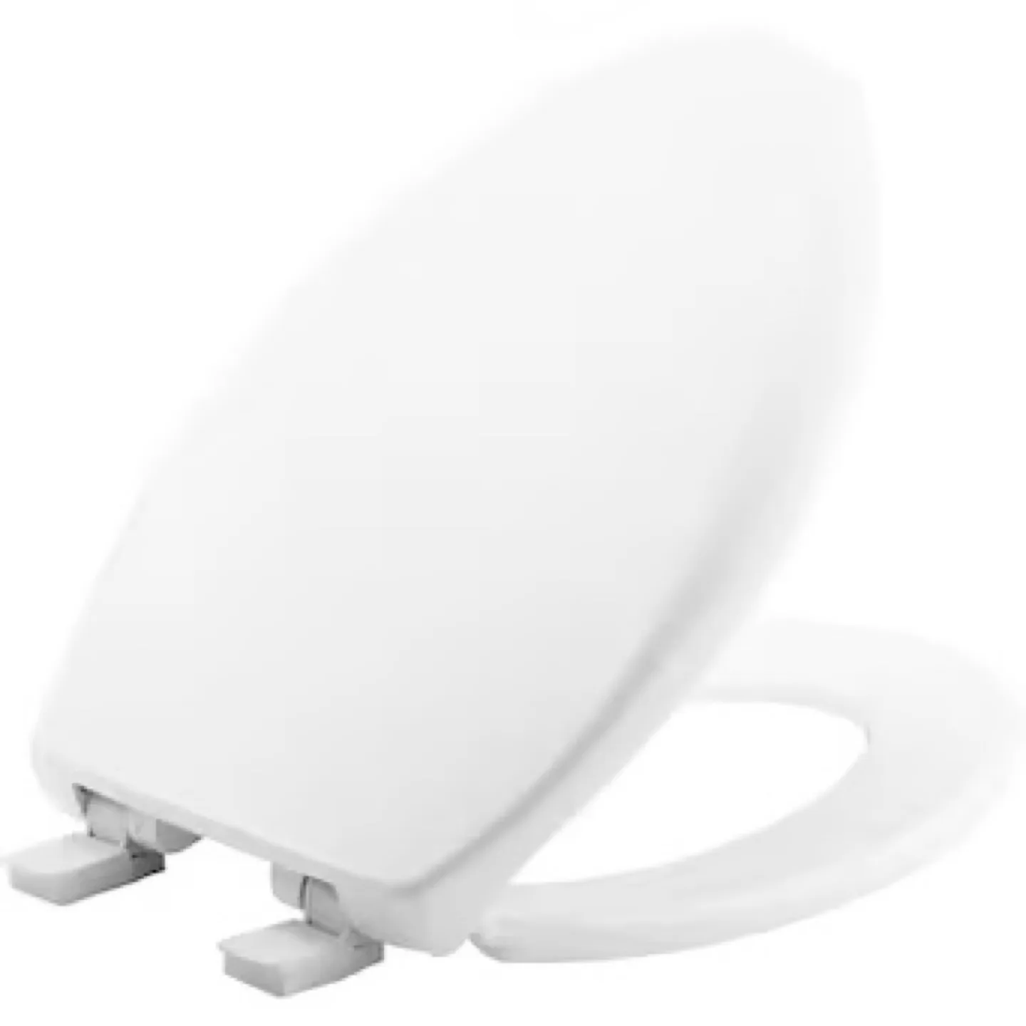 BNIB Bemis Affinity Elongated White Toilet Seat - 18.5 inch