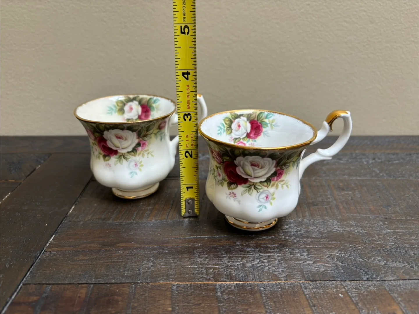 Royal Albert Celebration Teacups set of 2 image indicator(3)