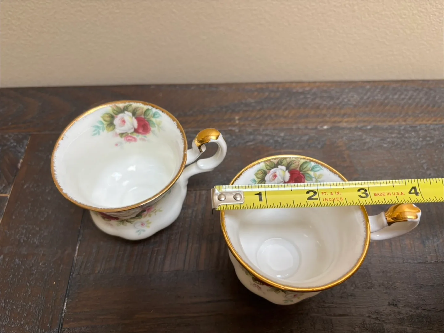 Royal Albert Celebration Teacups set of 2 image indicator(4)