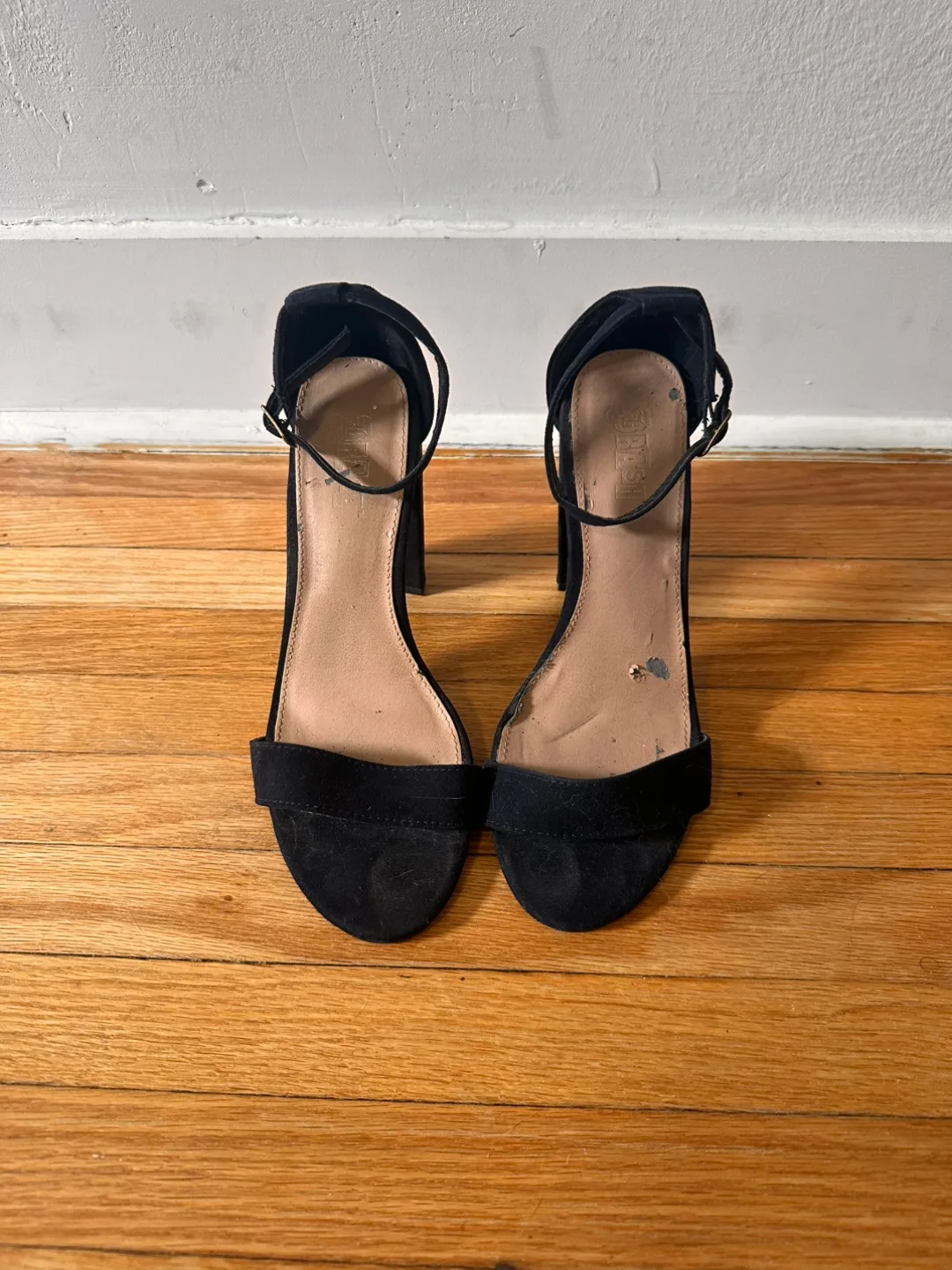 Brash Black Heels Size 7.5 thumbnail