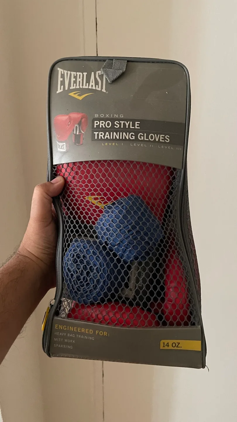 Everlast Pro Style Training Gloves 14 oz thumbnail