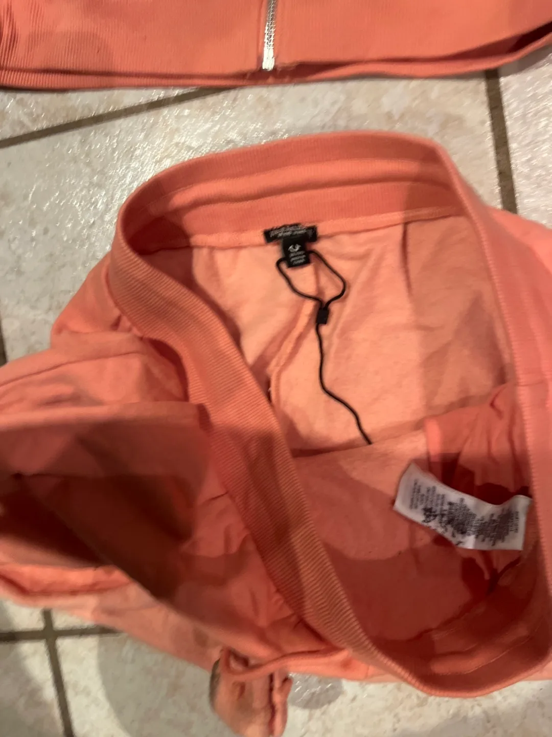 True Religion Peach Hoodie & Shorts Set - Size S image indicator(4)