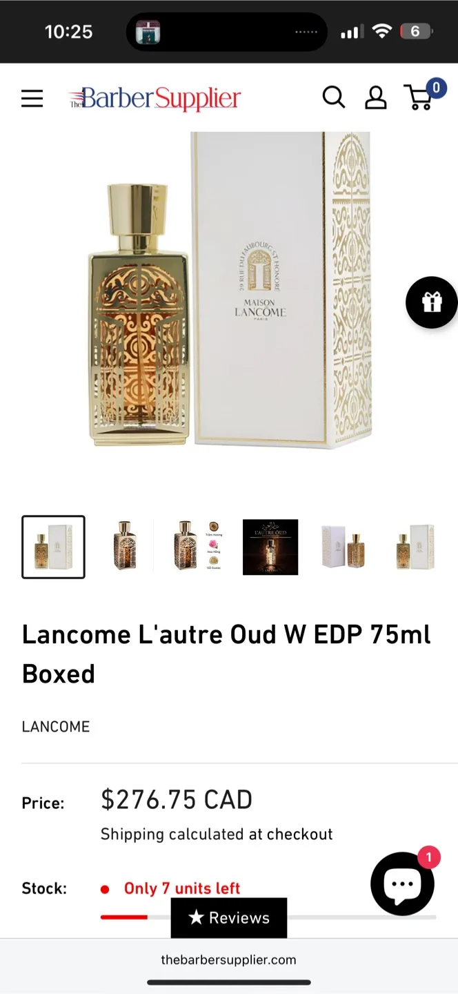 Lancôme L'Autre Oud Eau de Parfum 75ml rare collection thumbnail