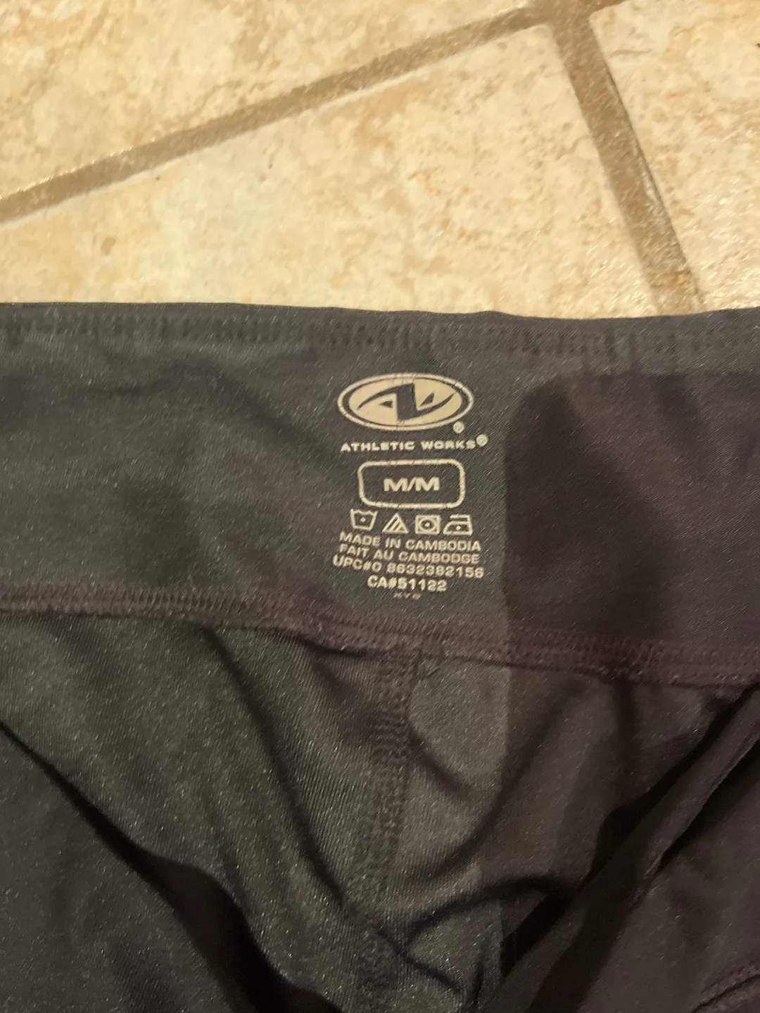 Athletic Works Black Yoga Pants - Size M image indicator(2)