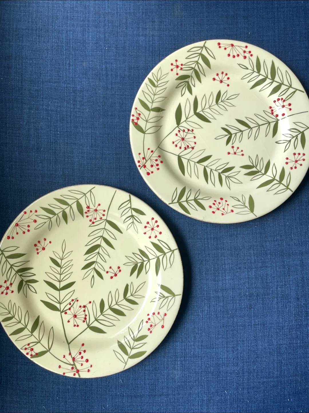 Next BW Floral Patterned Plates (Set of 2) thumbnail