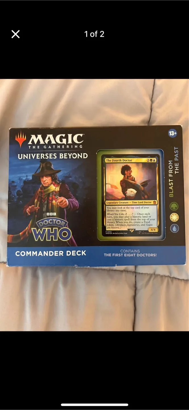 Magic The Gathering Doctor Who Commander Deck thumbnail