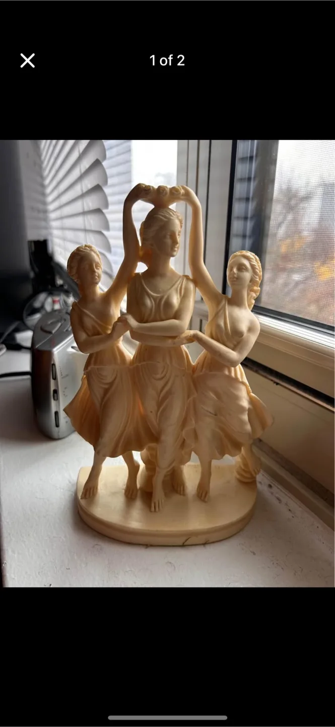 The Three Graces Statue - Santini thumbnail