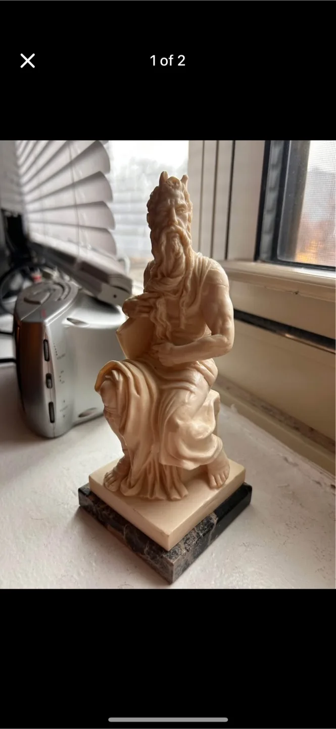 A. Santini Classic Figure Moses Statue thumbnail