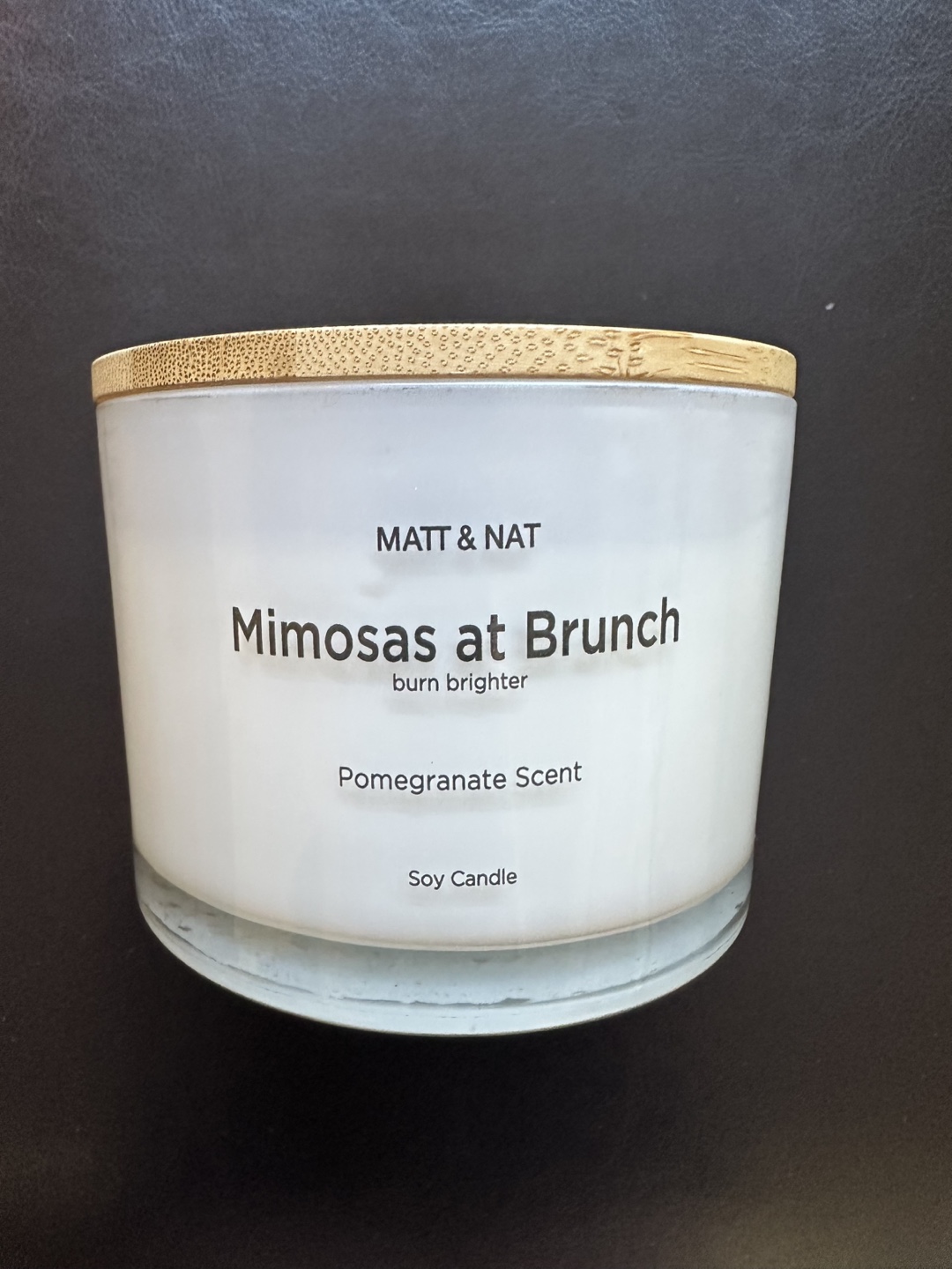 Matt & Nat Pomegranate Candle
