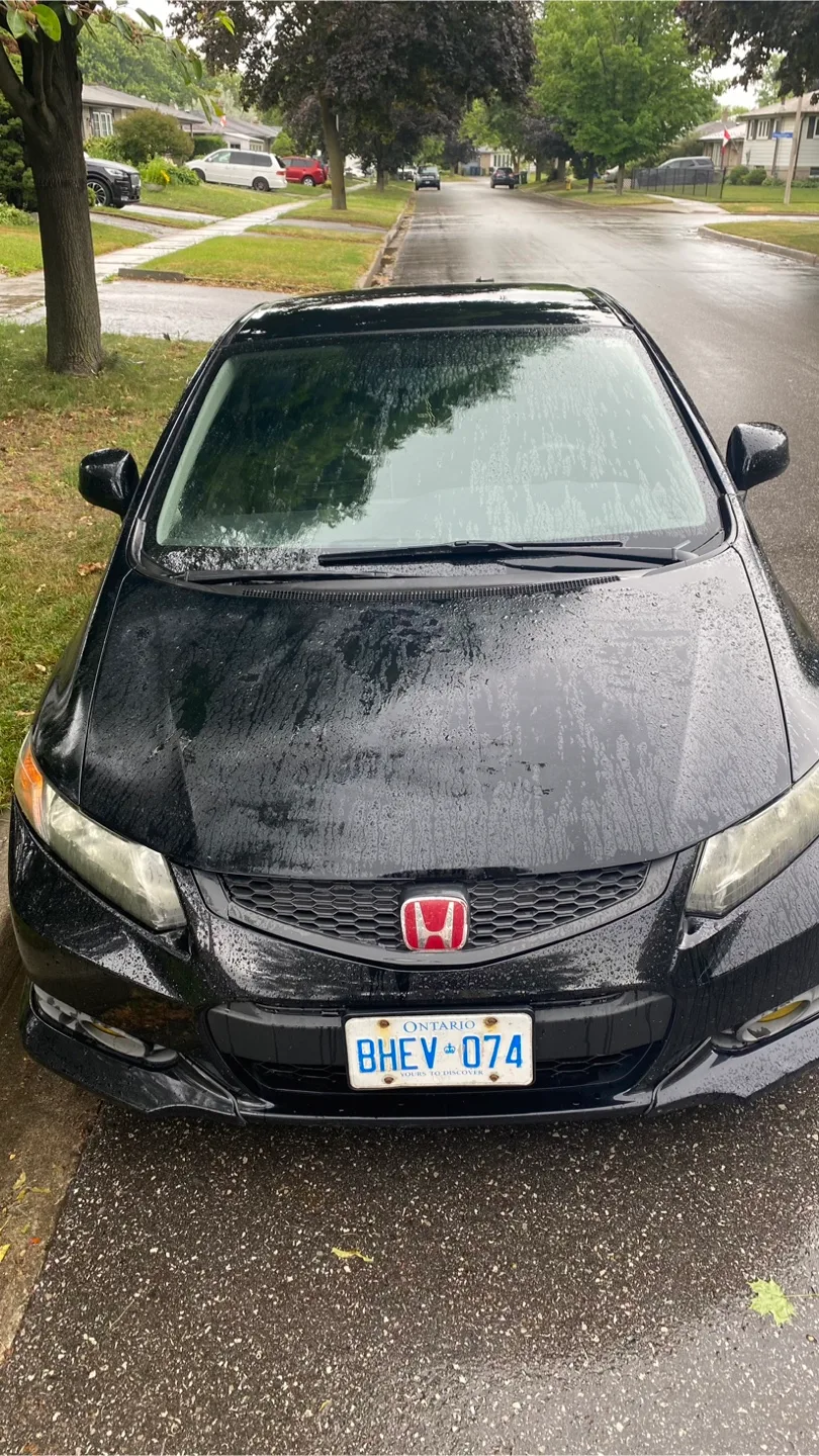 Black Honda Civic Coupe 2012 M/T thumbnail