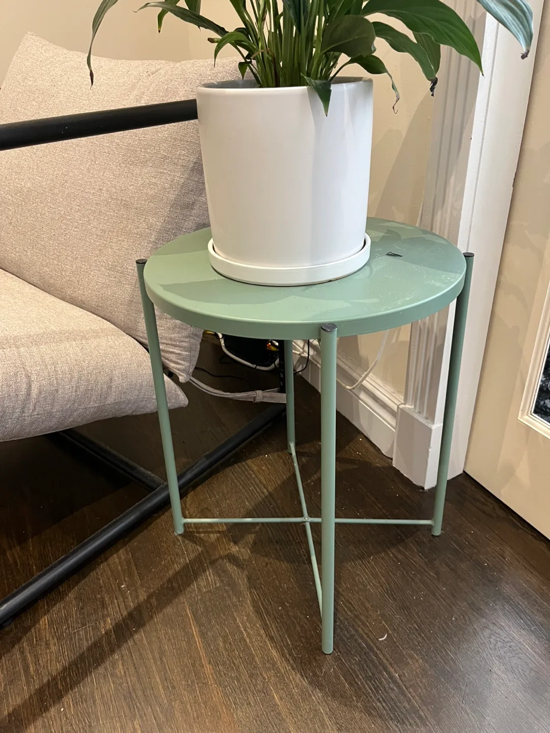 Mint Green Side Table thumbnail
