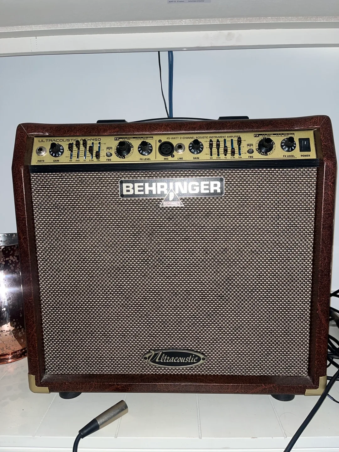 Behringer Ultracoustic ACX450 Acoustic Amplifier thumbnail