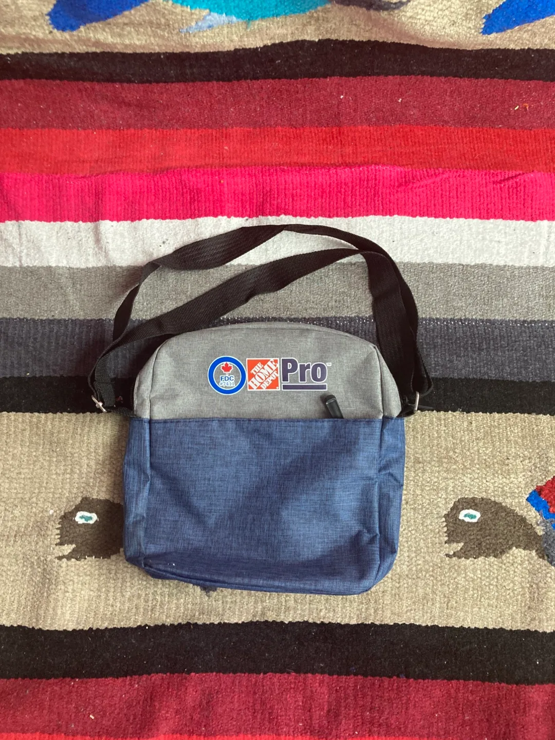 Home Depot Pro Shoulder Bag - Blue & Grey thumbnail