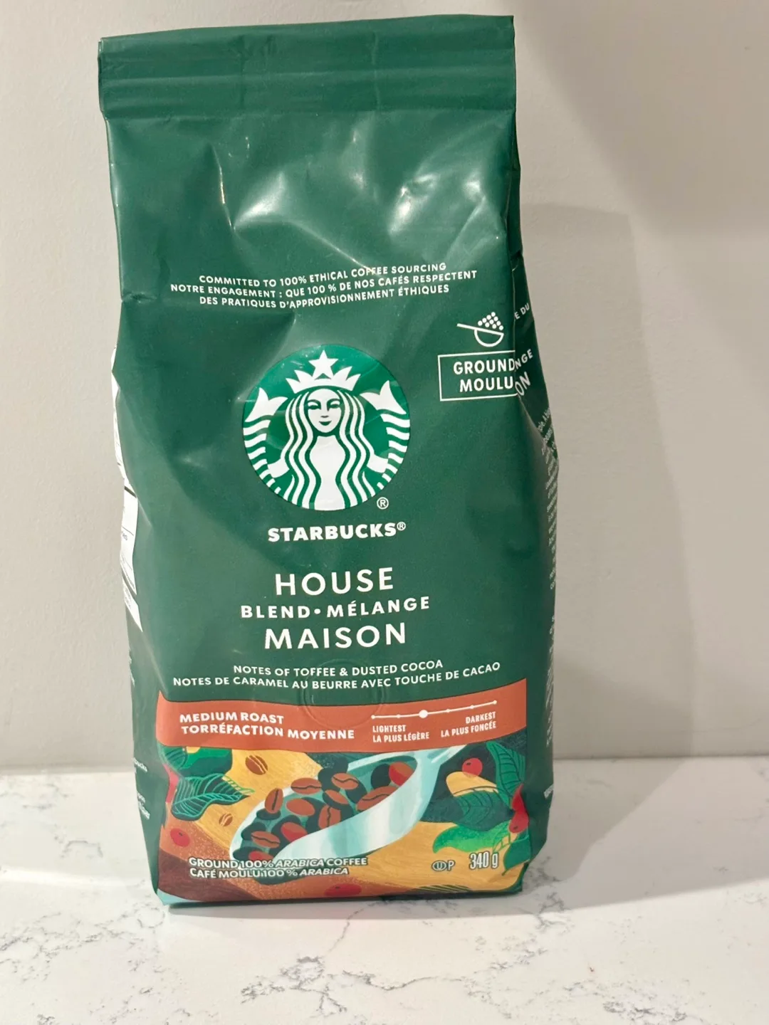 Starbucks House Blend Medium Roast Coffee - New! thumbnail