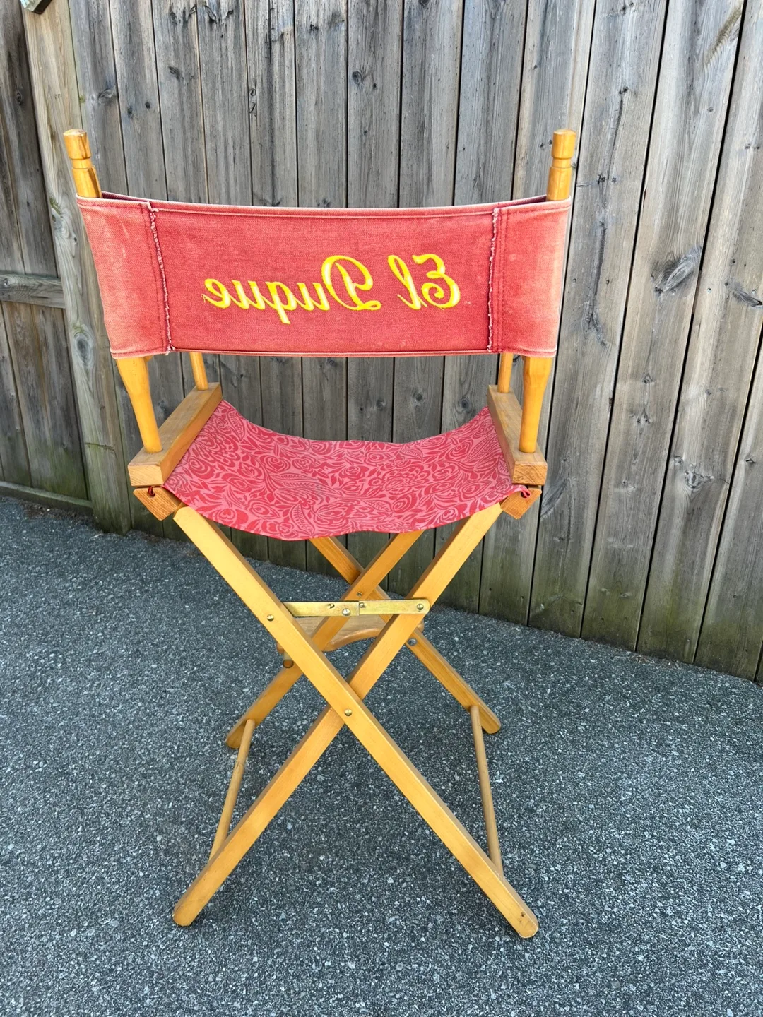 El Duque Director's Chair. Very good condition image indicator(3)