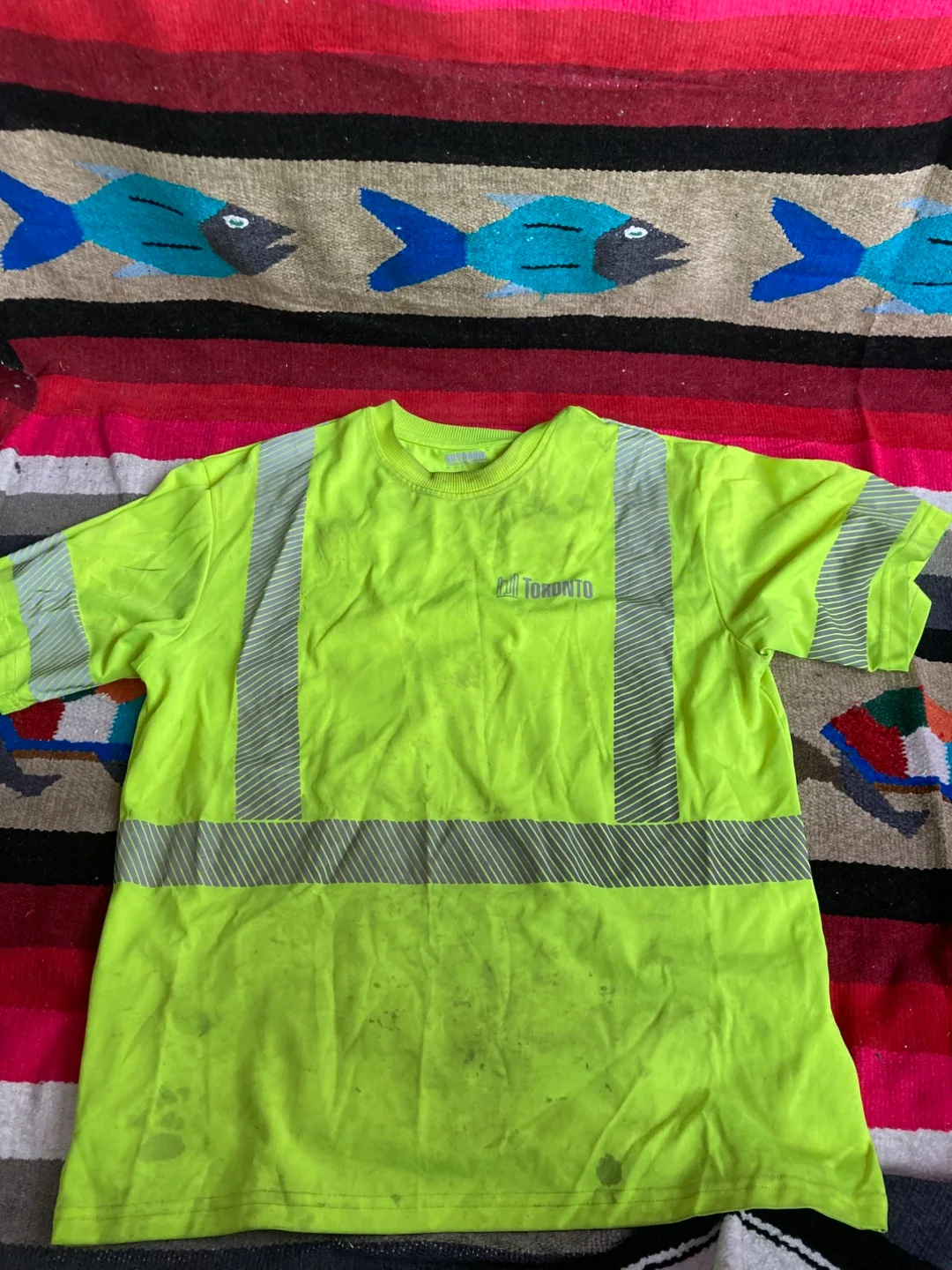 Toronto Hi-Vis Safety T-Shirt - Size M thumbnail