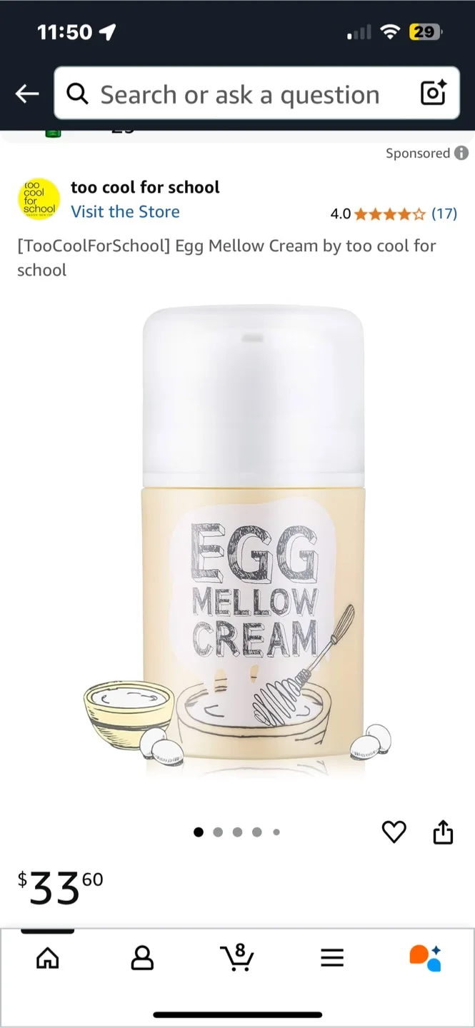 Too Cool For School Egg Mellow Cream thumbnail
