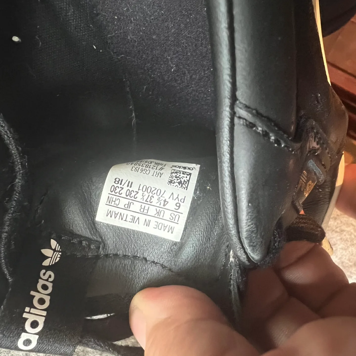 Adidas Sleek Black US 6 Women's Shoes image indicator(4)