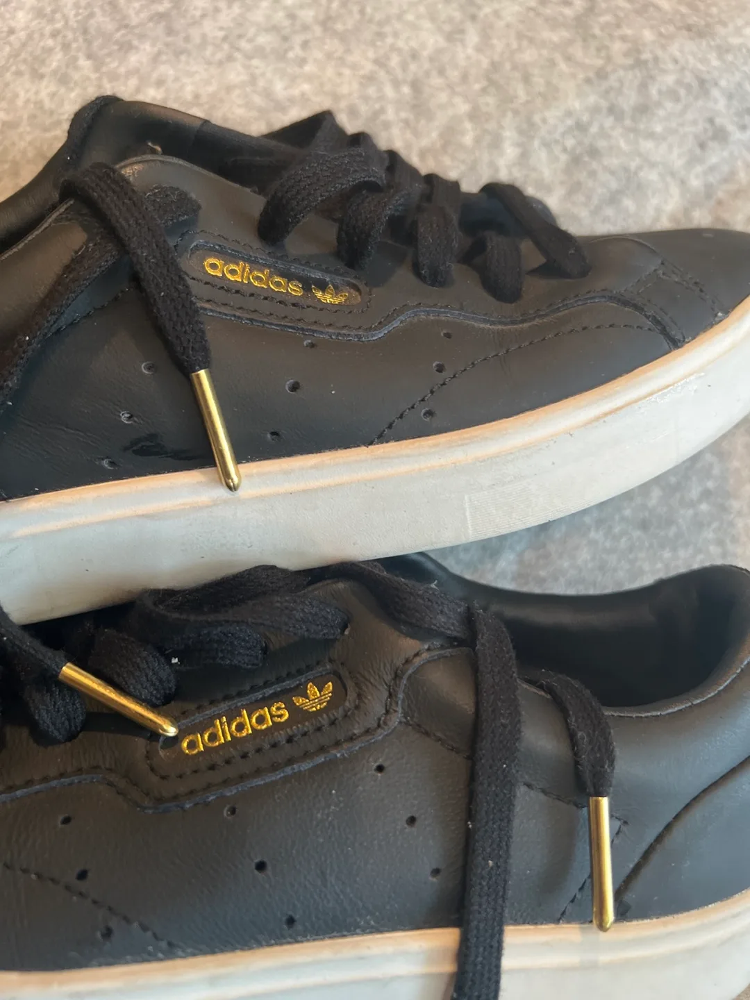 Adidas Sleek Black US 6 Women's Shoes image indicator(6)