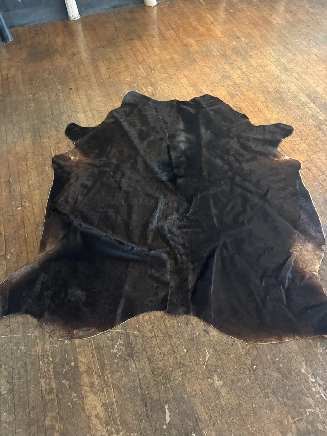 Cowhide Rug - Black/Brown thumbnail