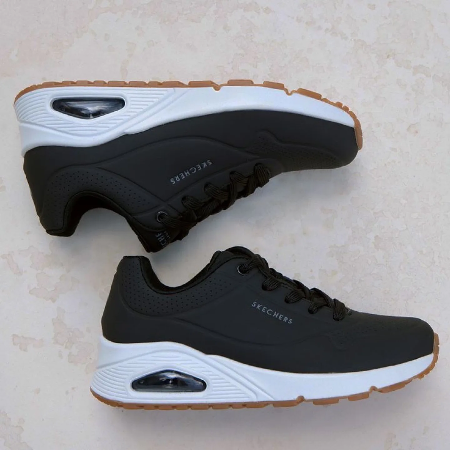 Skechers Black Sneakers image indicator(2)