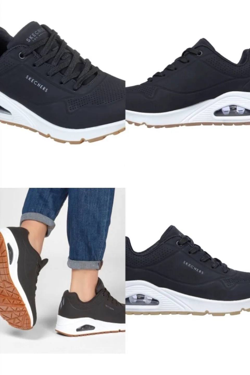 Skechers Black Sneakers image indicator(4)