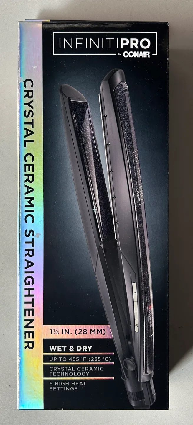 Infiniti Pro by Conair Crystal Ceramic Hair Straightener thumbnail