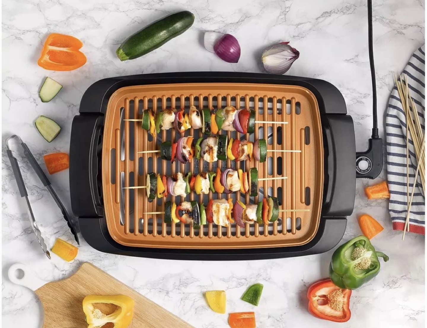 Bella 12" x 16" Smokeless Grill - photo 5