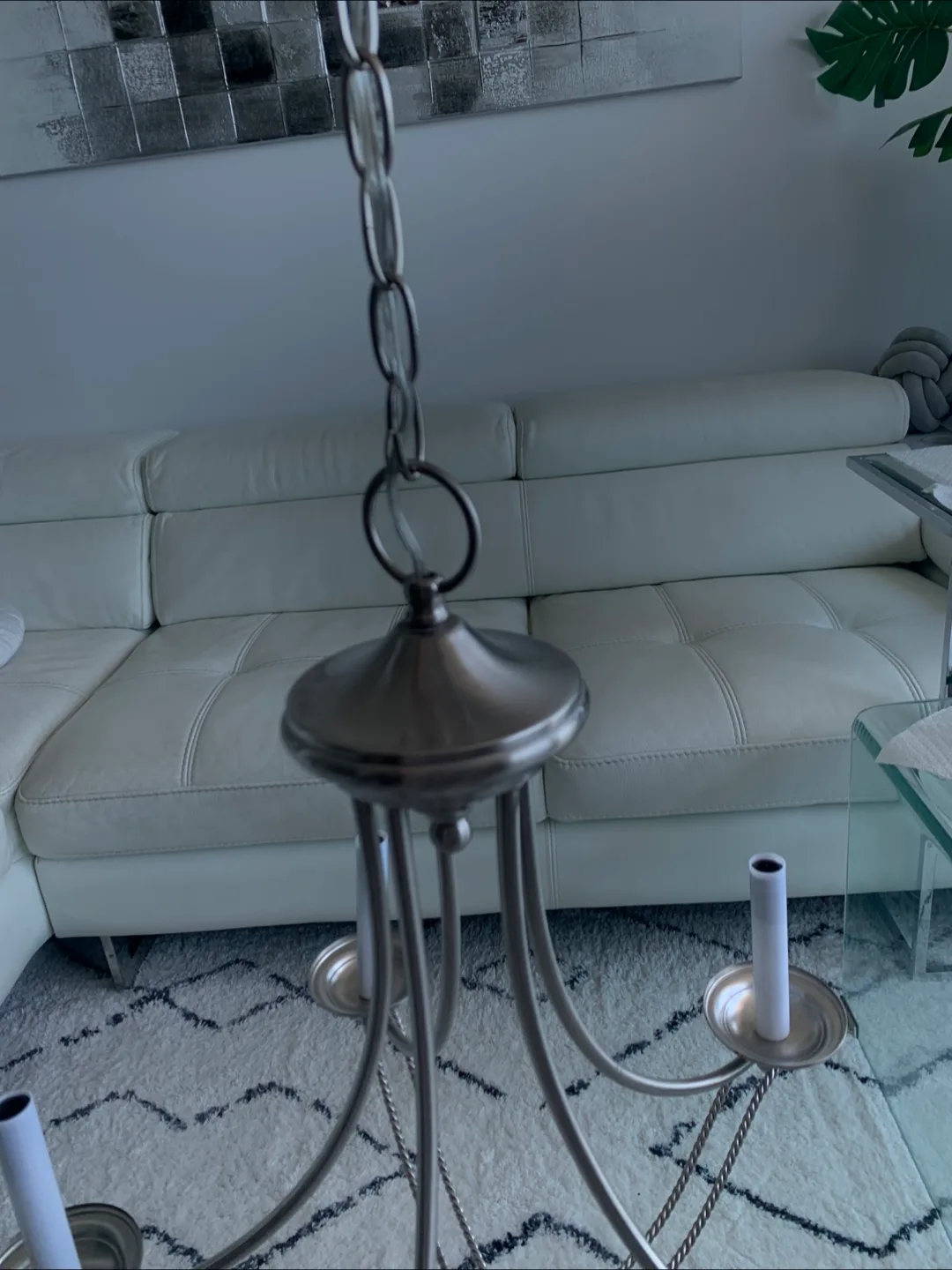 💡MUST GO-Beautiful Silver Chandelier image indicator(4)