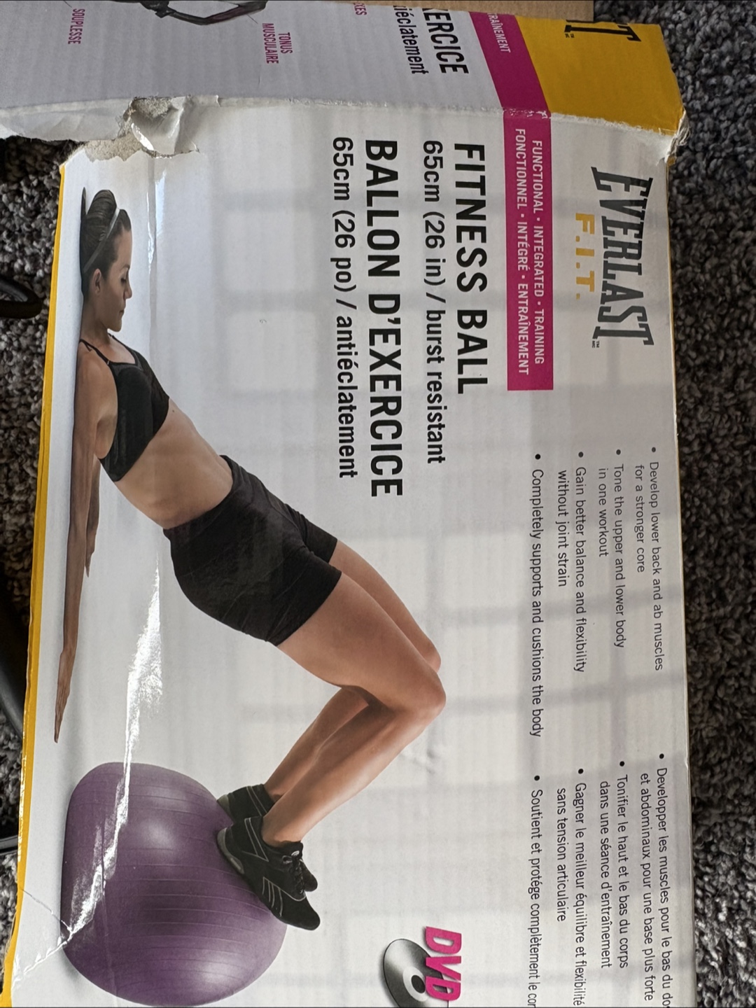 Everlast Fitness Ball 65cm