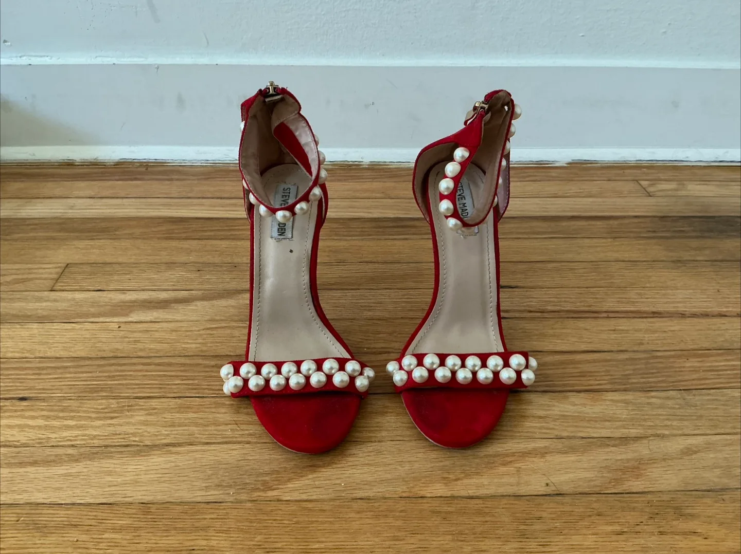 Steve Madden Red Heels, Size 7 thumbnail