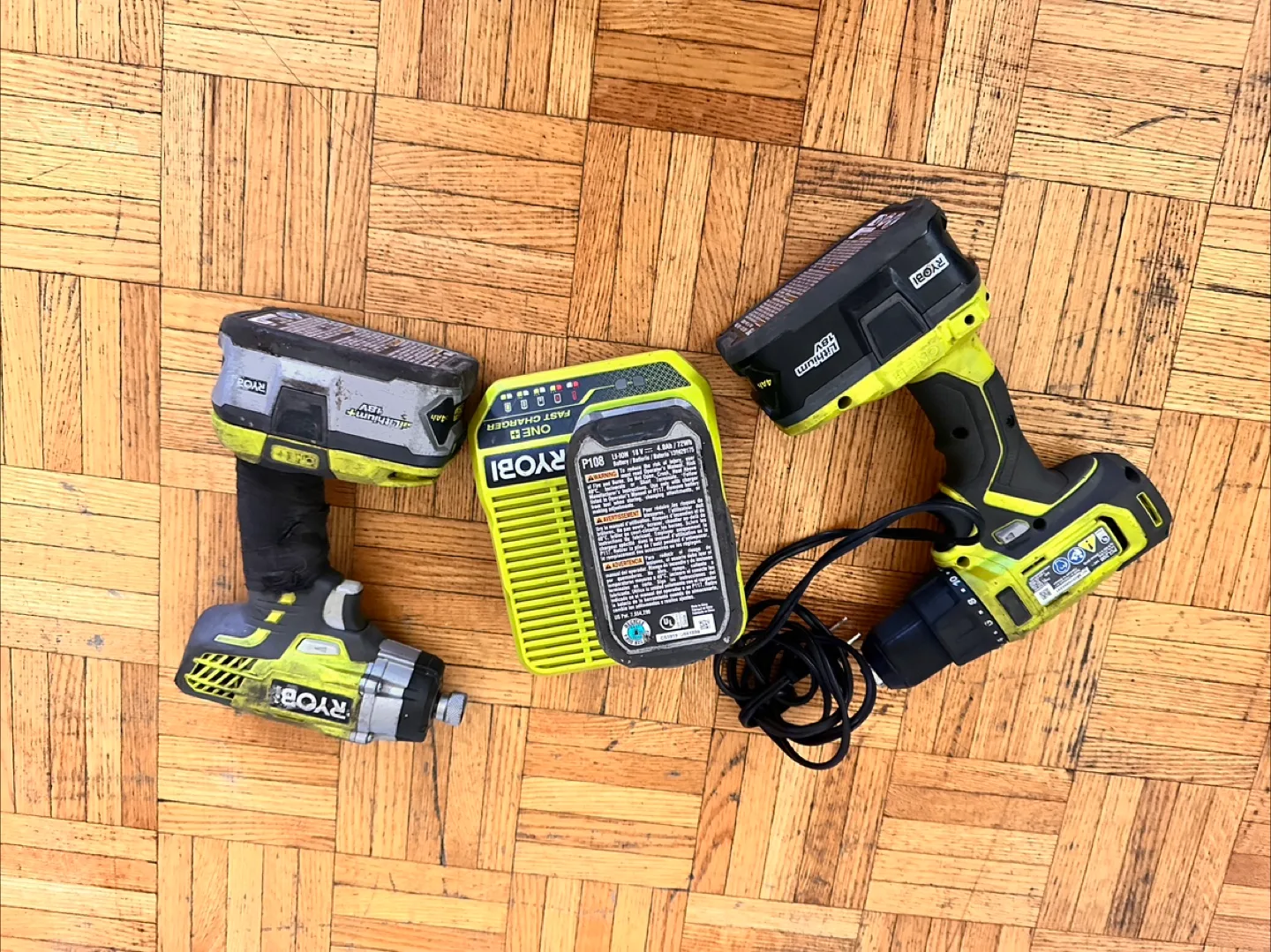 Ryobi ONE+ 18V Drill & Impact Driver Set thumbnail