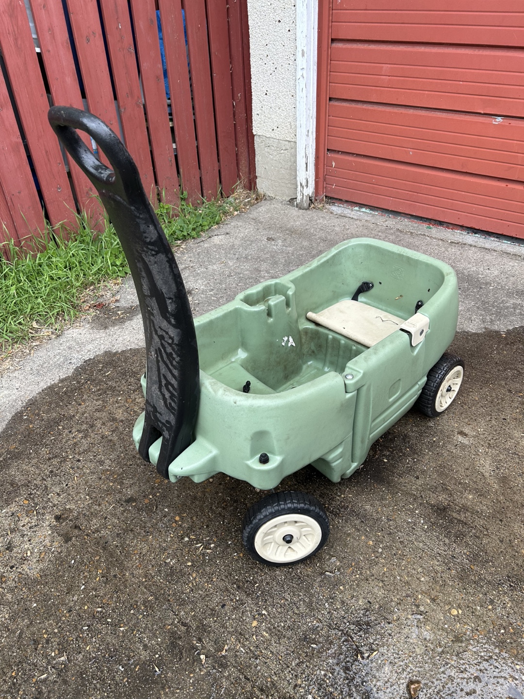 Outdoor plastic wagons