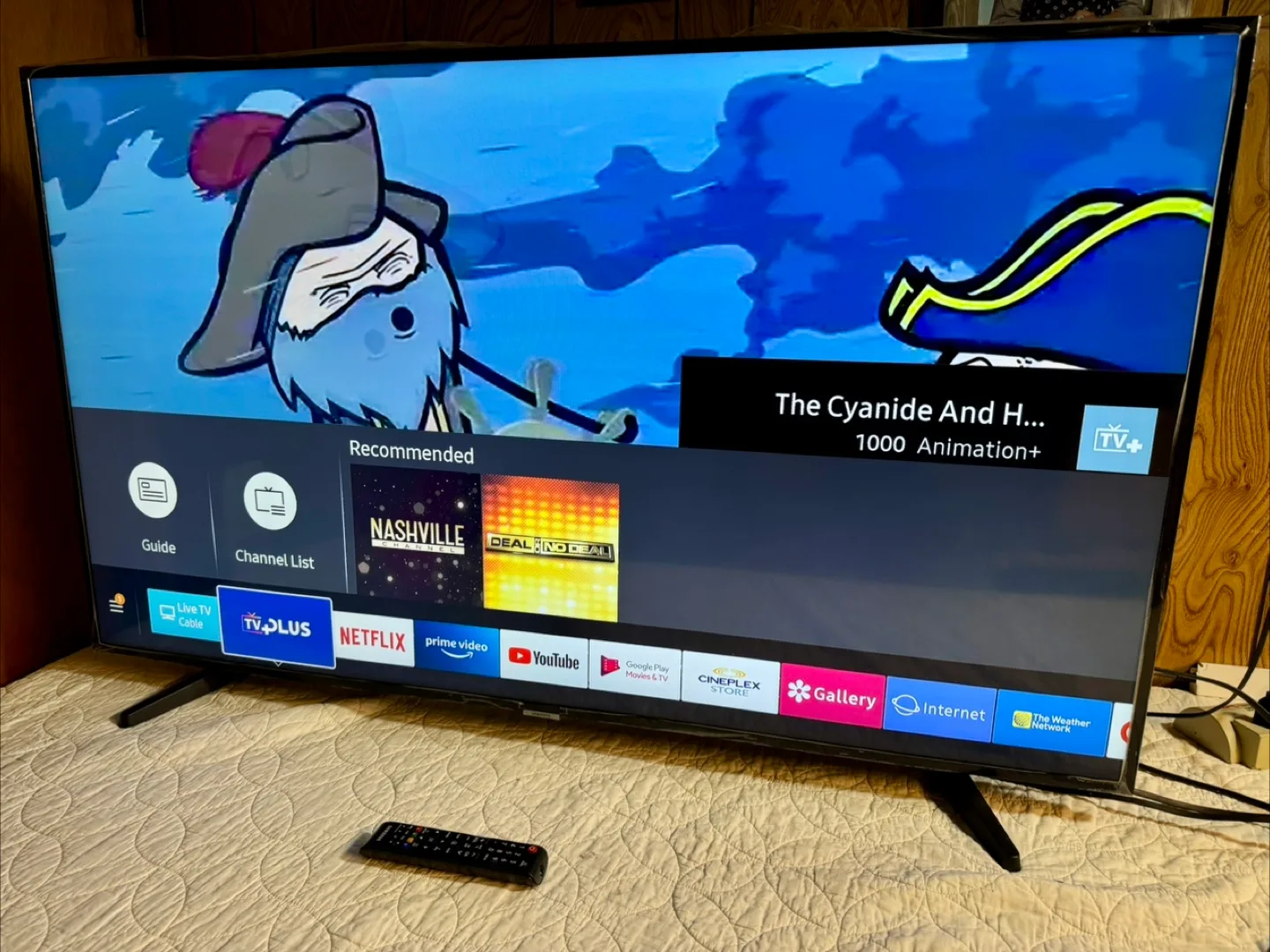 55” Samsung 4K Smart TV thumbnail