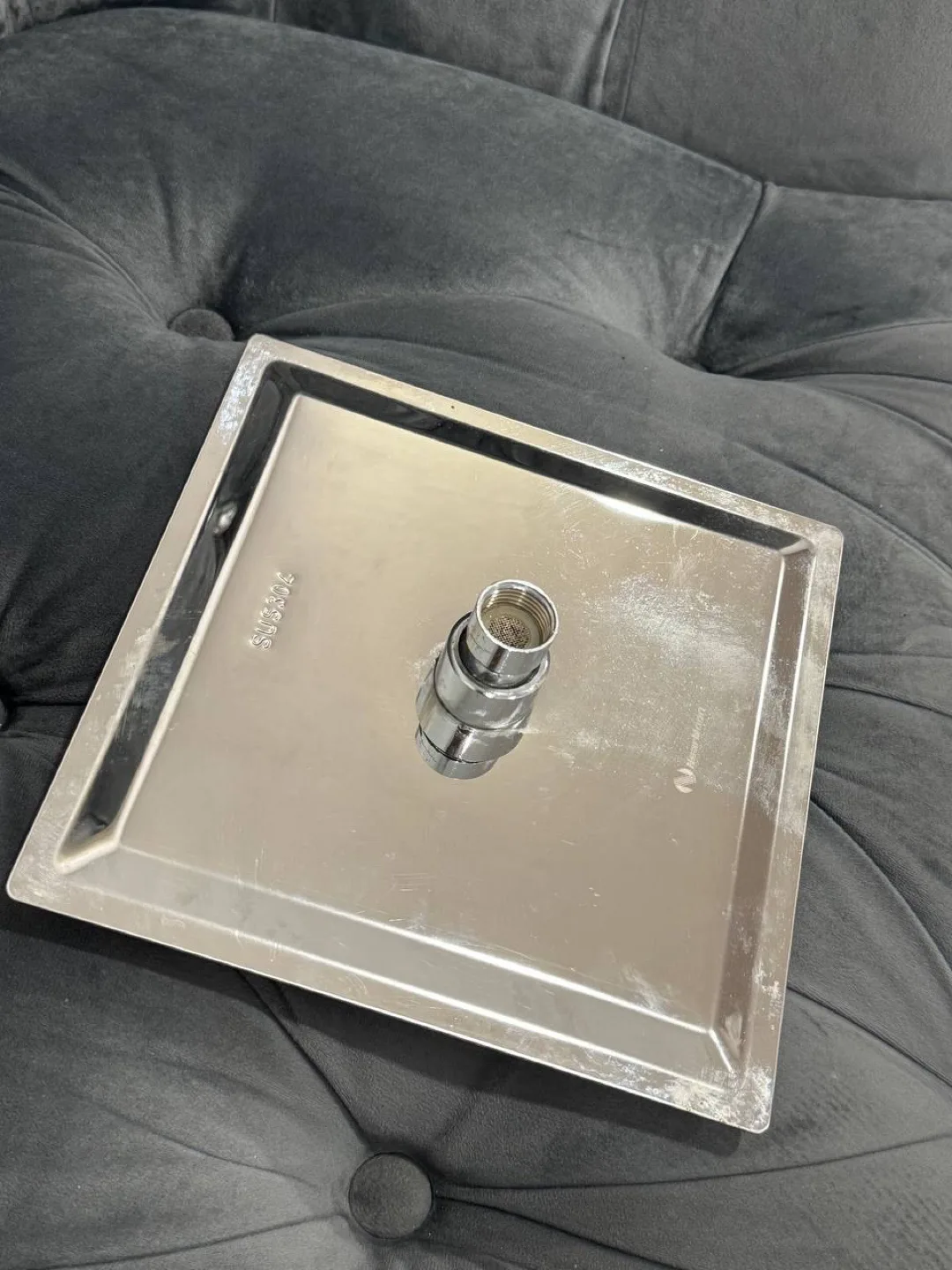 Square Chrome Shower Head image indicator(3)