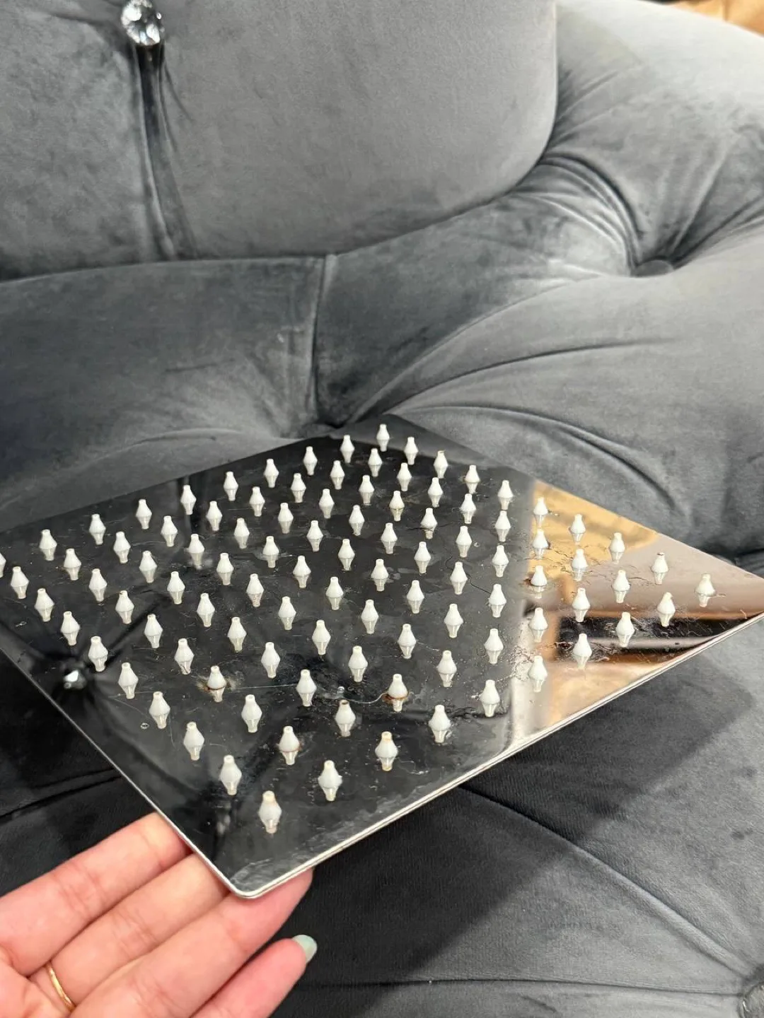 Square Chrome Shower Head image indicator(4)