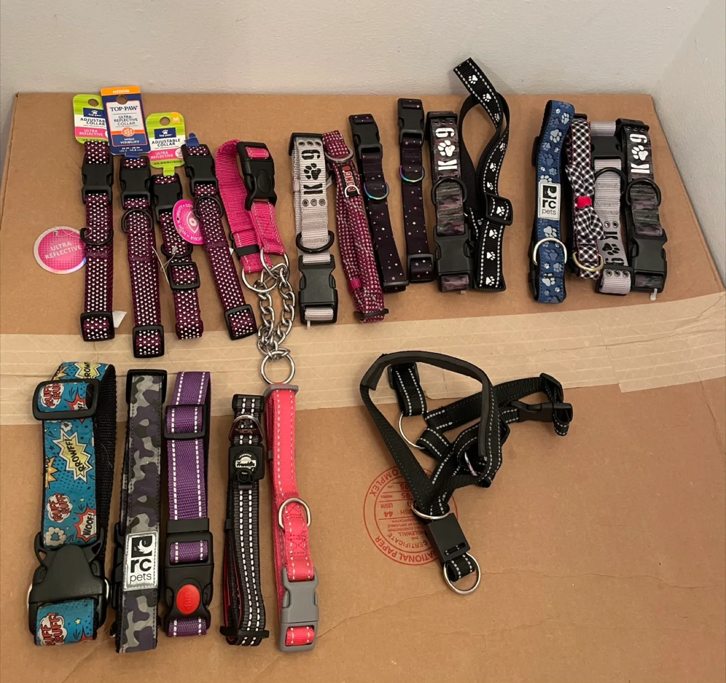 14-20” Dog Collars Lot X21pc thumbnail