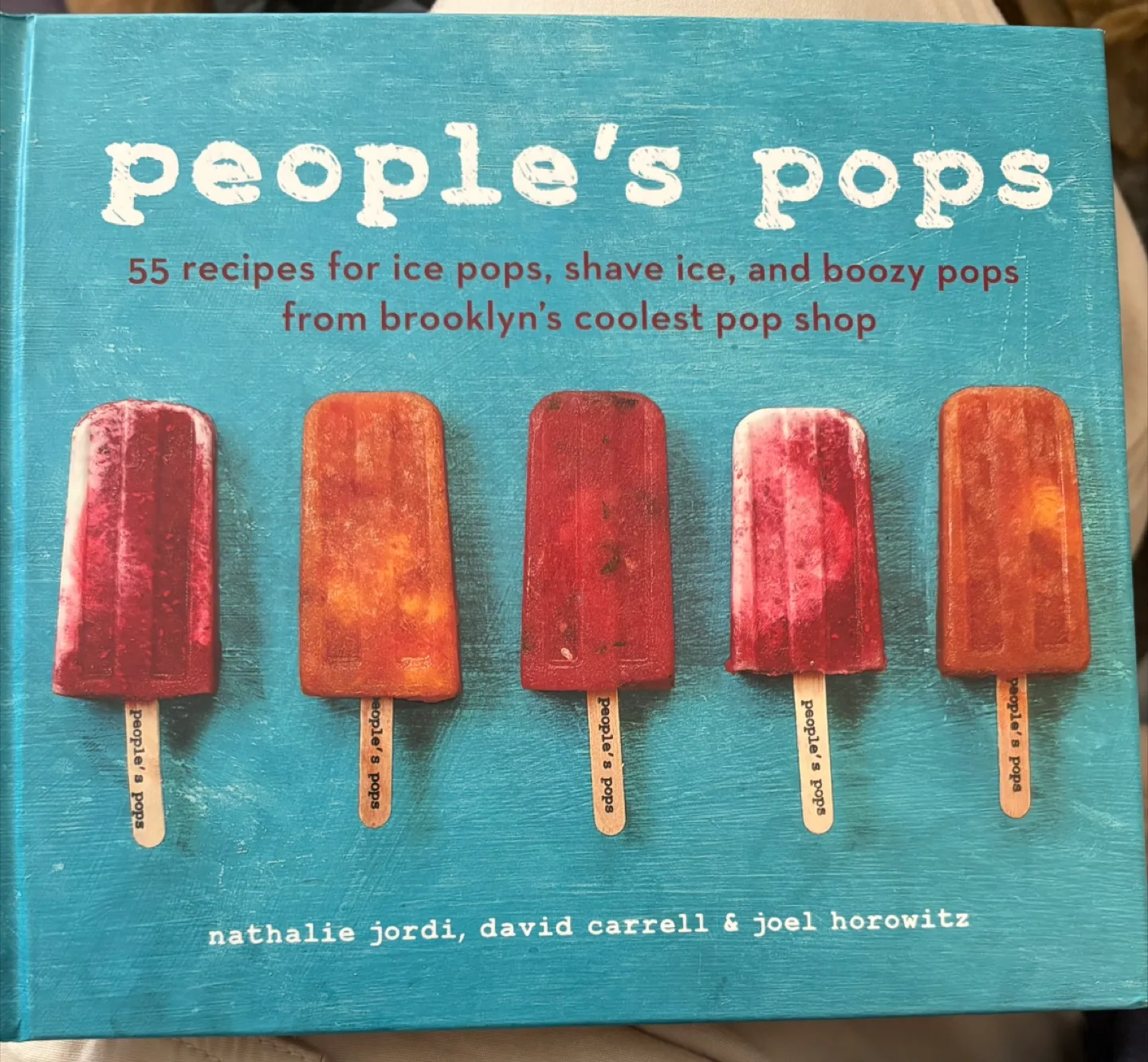 Ice Pop Oval Freezer Molds and hard cover popsicle recipe book thumbnail