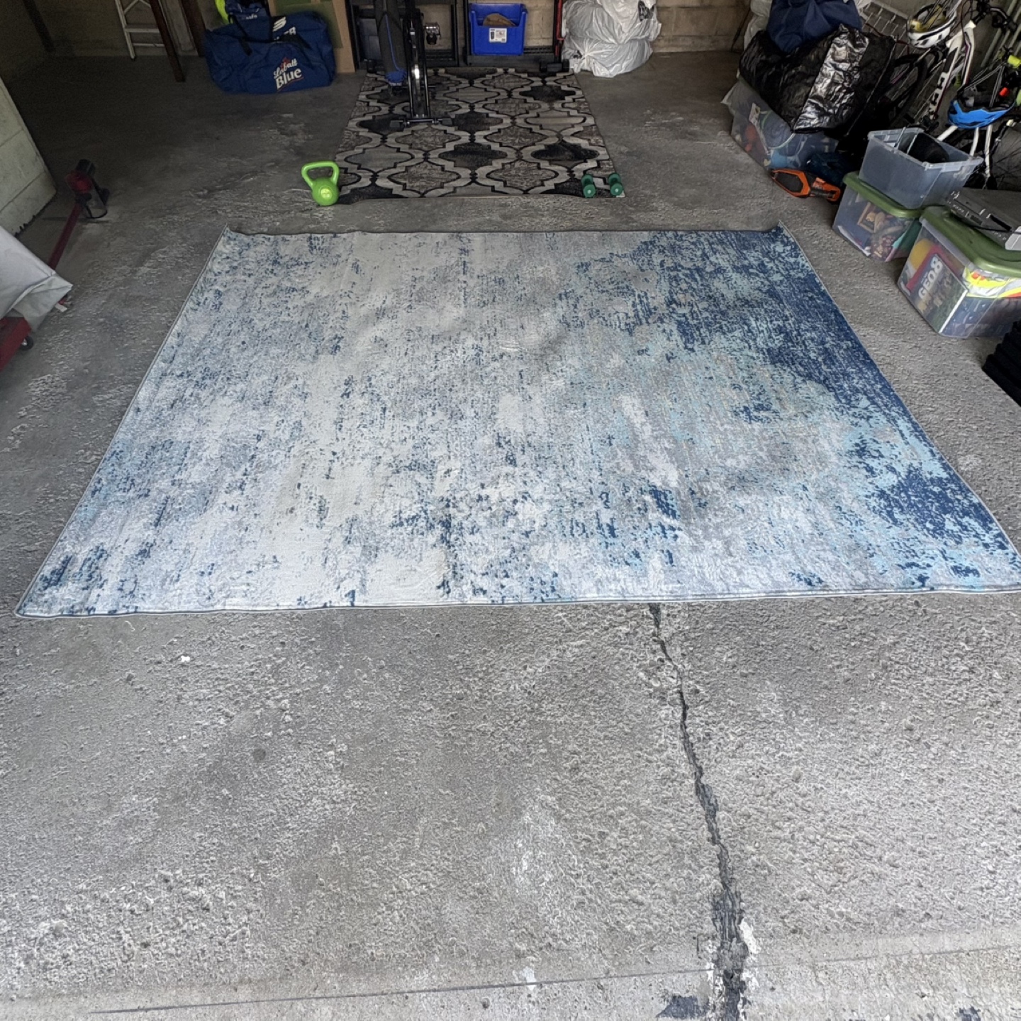Area Rug - Blue & Grey - photo 4
