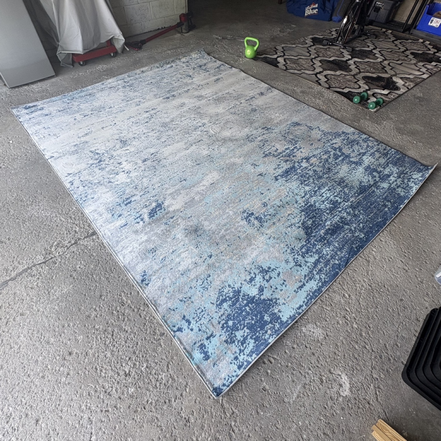 Area Rug - Blue & Grey - photo 3