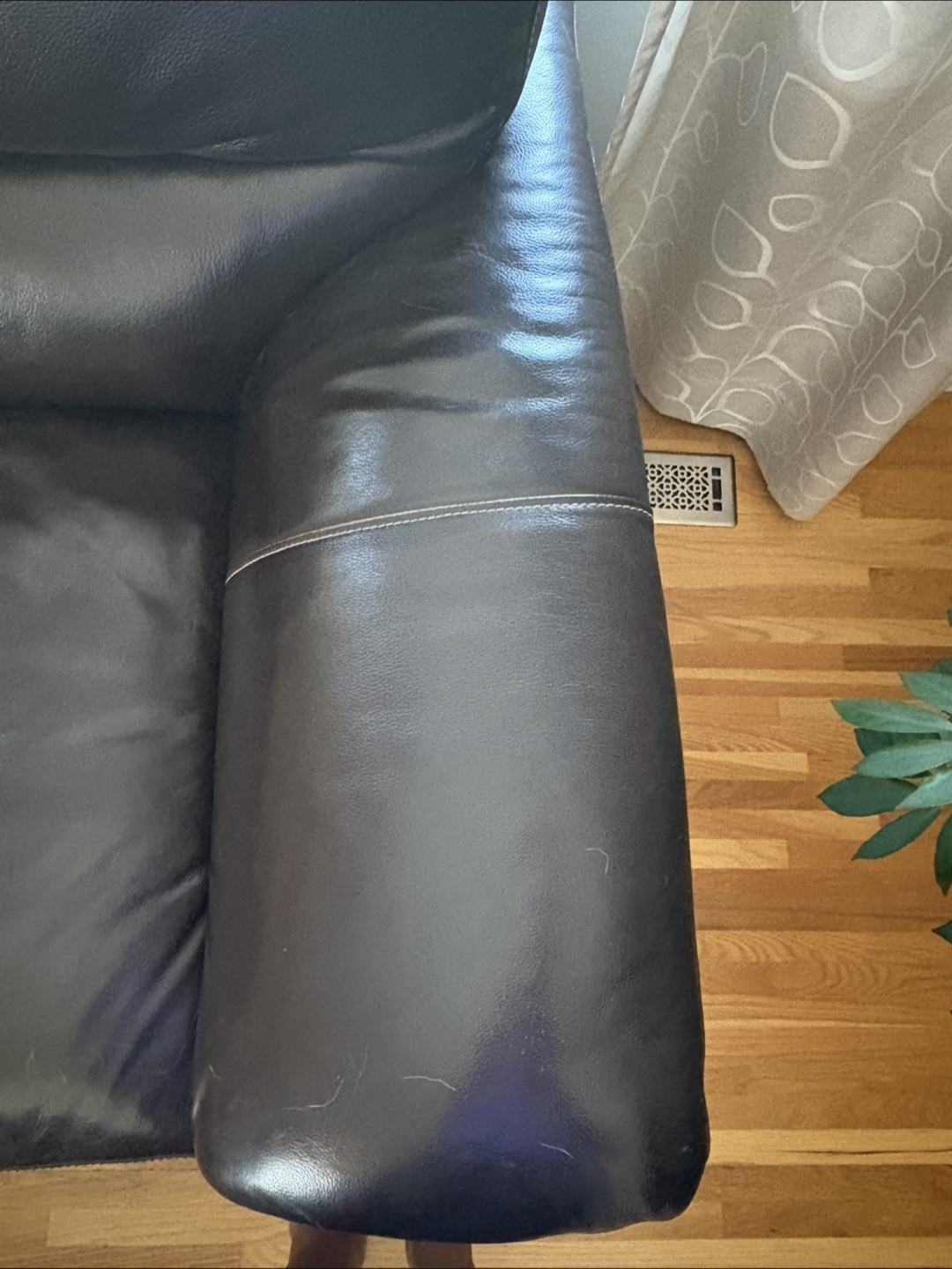 La-Z-Boy Brown Leather Loveseat Sofa - photo 4