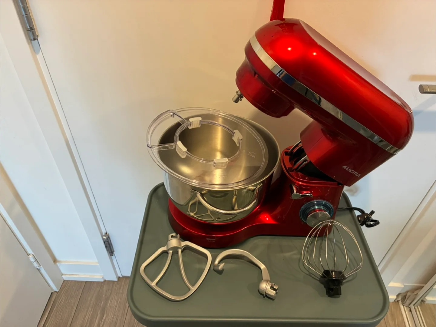 Aucma 6.5QT Tilt-head Electric Stand Mixer image indicator(2)