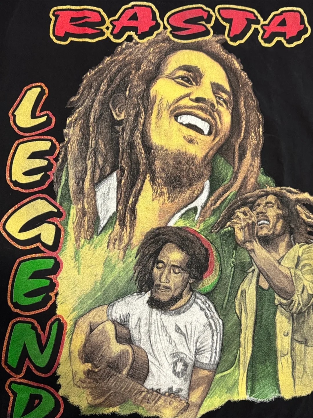 Rasta Legend Bob Marley T-Shirt (XXL) image indicator(7)
