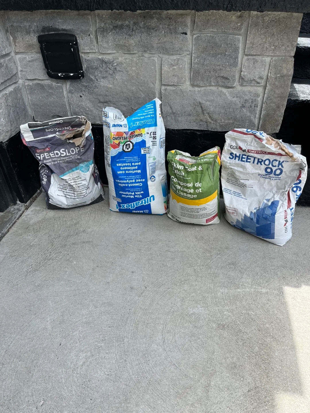 Tile Laying Materials (Price for All) thumbnail