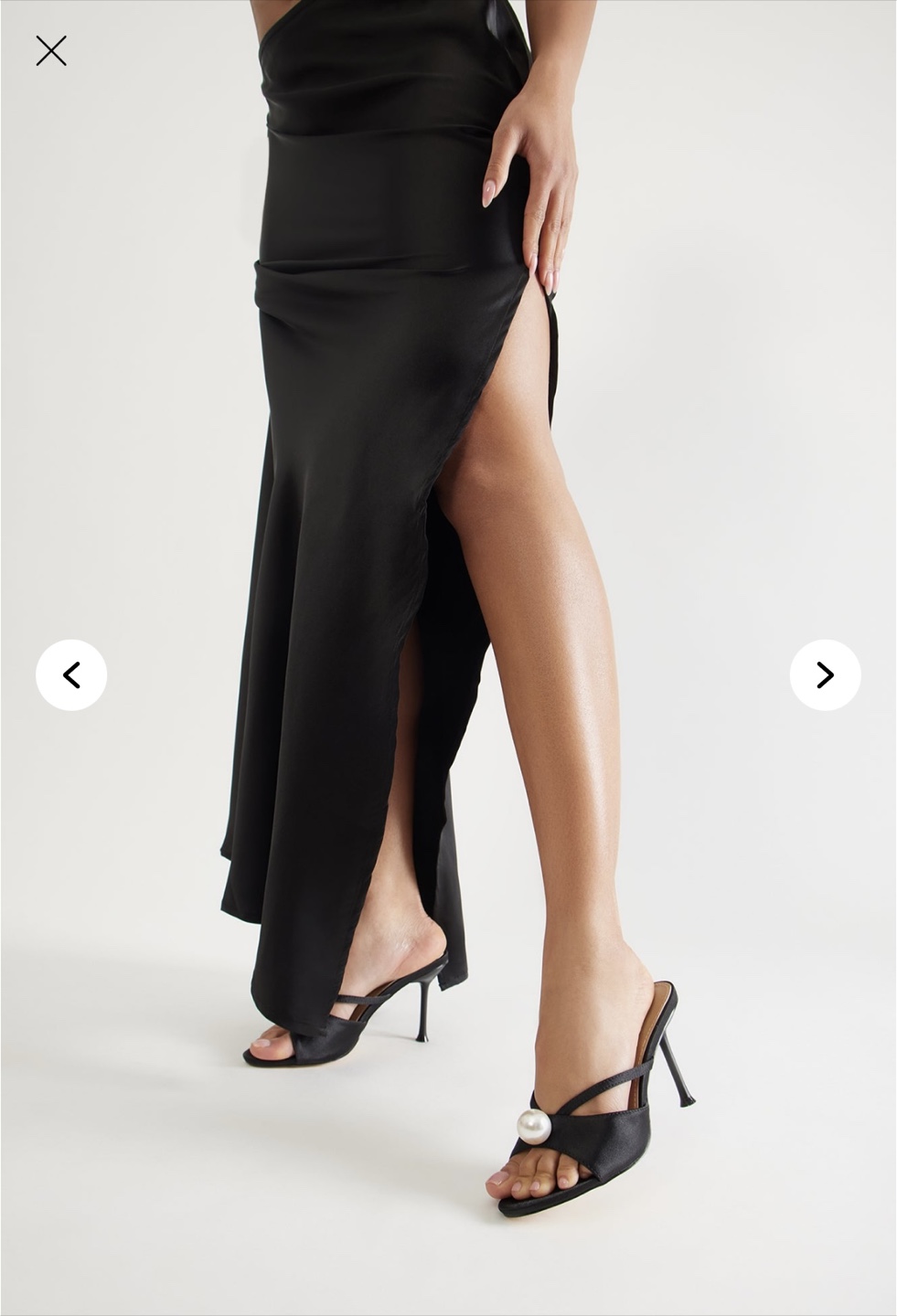 Fashion Nova Black Pearl Heels - photo 4