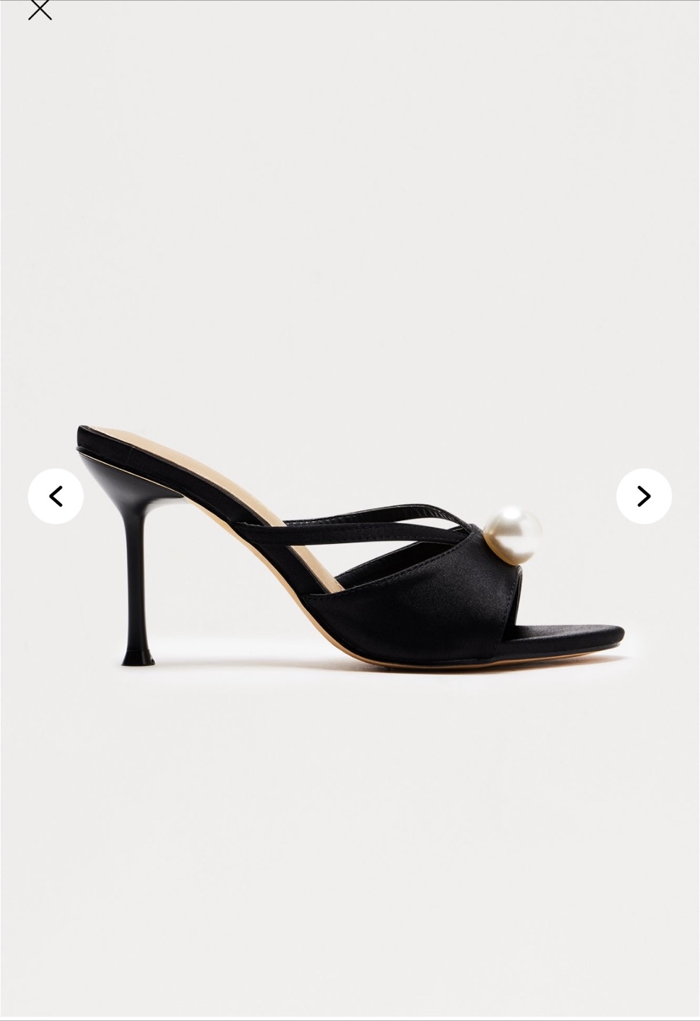 Fashion Nova Black Pearl Heels - photo 2